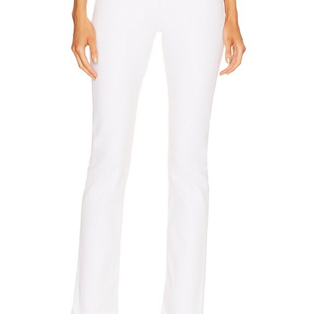 AGOLDE Riley Long High Rise Straight in Sour Cream size 25